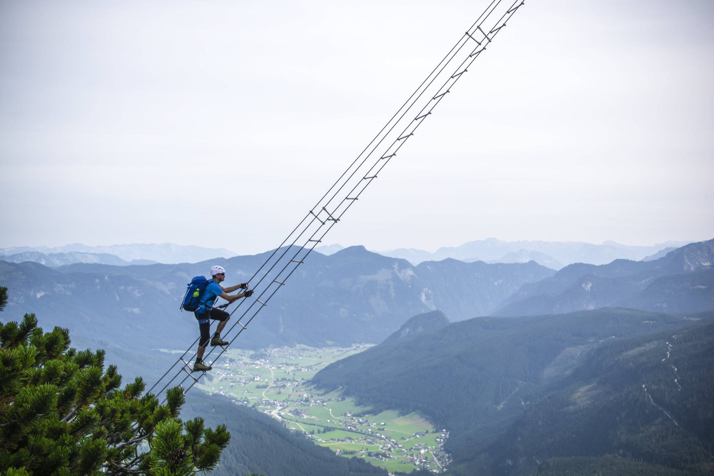 Himmelsleiter-Klettersteig in Gosau